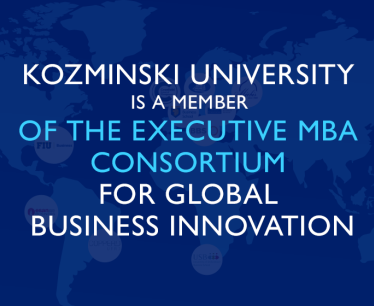 Kozminski's Executive MBA students in leading business schools around the world